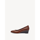 Leather Wedge pumps - brown