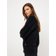 Knitted pullover - black