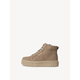 Leren Enkellaarsje - beige