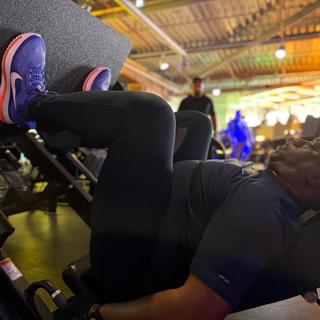 Leg Press, blended performance with personality.