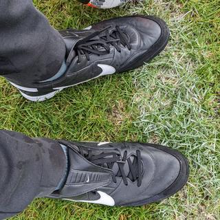 Slightly damn grass led to very wet socks...